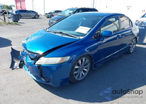 2009 Honda Civic Si из США, поврежденный, VIN 2HGFA55509H706887